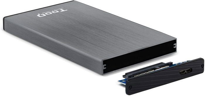 TOOQ TQE-2527G Caja Externa para Disco Duro 2.5'' SATA USB 3.1 Gen 1 Gris TOOQ TQE-2527G Caja Externa para Disco Duro 2.5'' SATA USB 3.1 Gen 1 Gris